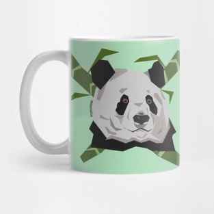 Geometric Panda Mug